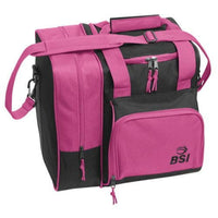 BSI Deluxe Single Tote Pink - BowlersParadise.com