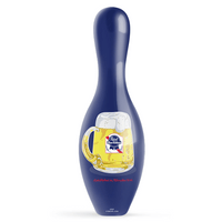 OnTheBallBowling Pabst Beer Mug Blue Bowling Pin