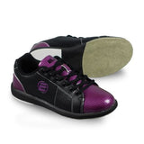 ELITE Women's Classic Purple/Black Bowling Shoes - BowlersParadise.com