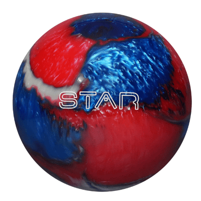 ELITE Star Red/White/Blue Bowling Ball - BowlersParadise.com