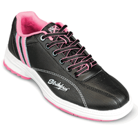 KR Strikeforce Womens Starr Black/Pink/Blue Right Hand Bowling Shoes - BowlersParadise.com