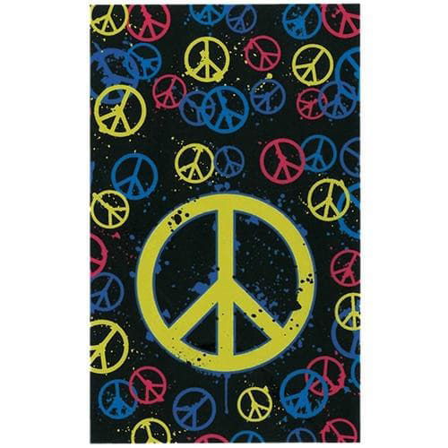 Brunswick Peace Sign Bowling Towel - BowlersParadise.com