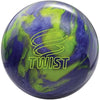 Brunswick Twist Lavender Lime Bowling Ball - BowlersParadise.com