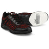 KR Strikeforce Flyer Mesh Lite Black/Cardinal Men's Bowling Shoes - BowlersParadise.com