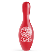 OnTheBallBowling Pabst Classic Ribbon Red/White Bowling Pin