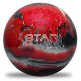 ELITE Star Red Black White Bowling Ball - BowlersParadise.com