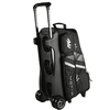 KR Strikeforce Motiv Vault Inline Black/Grey 4-Ball Bowling Ball Roller Bag - BowlersParadise.com