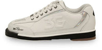 3G Mens Racer White/Holo Left Hand Bowling Shoes - BowlersParadise.com