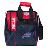 NFL on Fire Buffalo Bills Bowling Ball & Single Tote Bundle