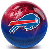 NFL on Fire Buffalo Bills Bowling Ball & Single Tote Bundle