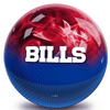 NFL on Fire Buffalo Bills Bowling Ball & Single Tote Bundle