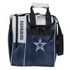 NFL on Fire Dallas Cowboys Bowling Ball & Single Tote Bundle