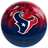 NFL on Fire Houston Texans Bowling Ball & Single Tote Bundle