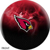 NFL on Fire Arizona Cardinals Bowling Ball & Single Tote Bundle