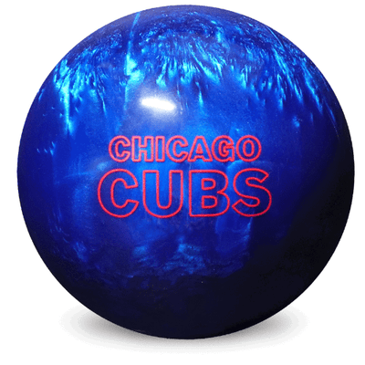 MLB Engraved Chicago Cubs Undrilled Bowling Ball - BowlersParadise.com