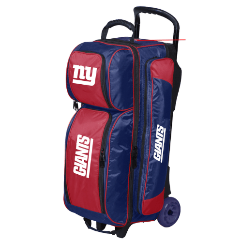 NFL New York Giants Triple Roller Bowling Bag