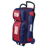 NFL New York Giants Triple Roller Bowling Bag