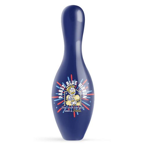 OnTheBallBowling Pabst Need A PABST Blue Bowling Pin