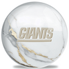 OnTheBallBowling NFL White Marble New York Giants Bowling Ball