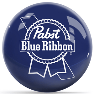 OnTheBallBowling Pabst Ribbon V2 Blue Bowling Ball