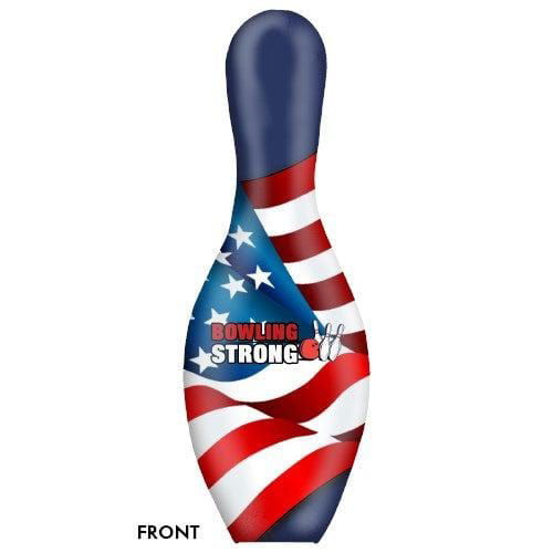 OnTheBallBowling Bowling Strong Flag Bowling Pin - BowlersParadise.com