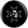 OnTheBallBowling Skull Iron Bowling Ball - BowlersParadise.com