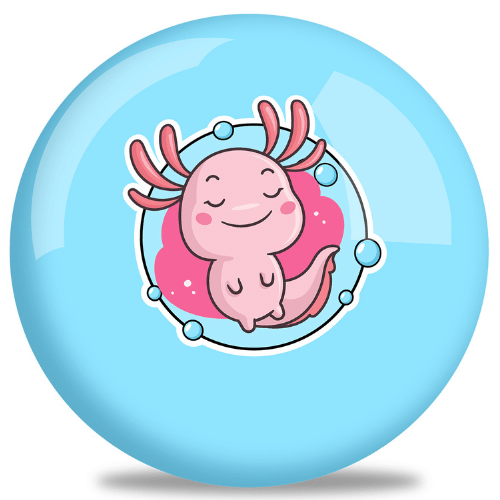 Ontheballbowling Axolotl Bowling Ball