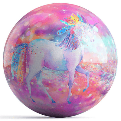Ontheballbowling Unicorn Bowling Ball by Kelleigh Williams
