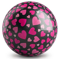 Ontheballbowling Hearts Bowling Ball - BowlersParadise.com