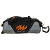 Motiv Ballistix 3 Ball Tote Black/Orange Bowling Bag - BowlersParadise.com