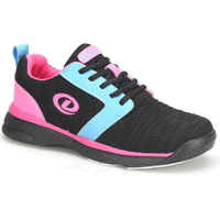 Dexter Youth Raquel LX Jr Black/Blue/Pink Glow Bowling Shoes - BowlersParadise.com