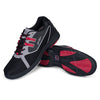 KR Strikeforce Mens Ignite Black/Grey/Red Right Hand Bowling Shoes - BowlersParadise.com