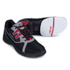 KR Strikeforce Mens Ignite Black/Grey/Red Right Hand Bowling Shoes - BowlersParadise.com