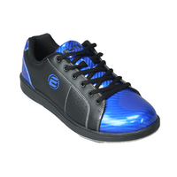 ELITE Men's Classic Black/Royal Bowling Shoes - BowlersParadise.com