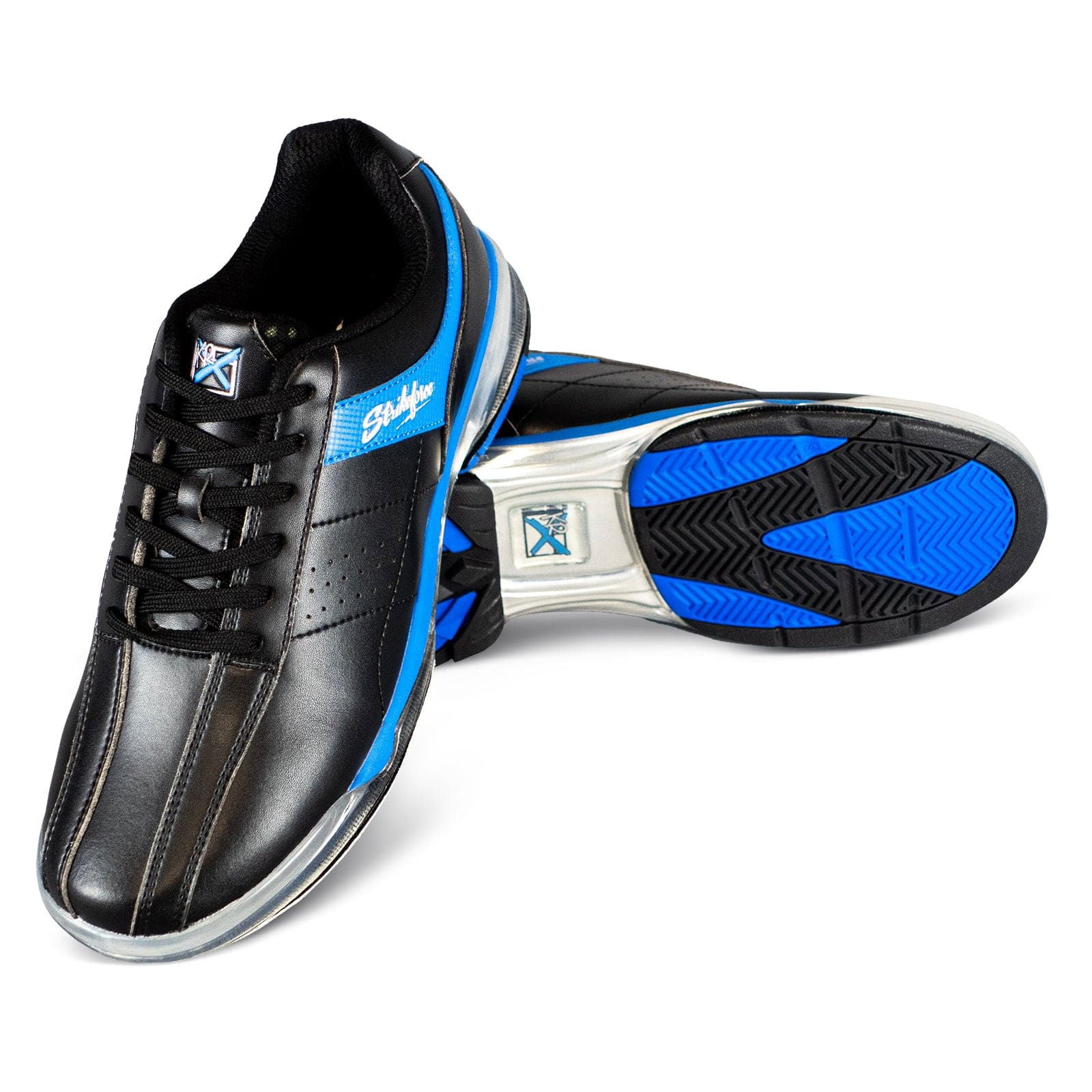 KR Strikeforce TPU Revival Black/Royal Right Hand Bowling Shoes - BowlersParadise.com