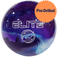 PRE-DRILLED ELITE Star Purple/Royal/Silver Pearl Bowling Ball - BowlersParadise.com