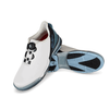 KR Strikeforce TPC Hype Unisex Left Hand White/Black/Sky Bowling Shoes - BowlersParadise.com