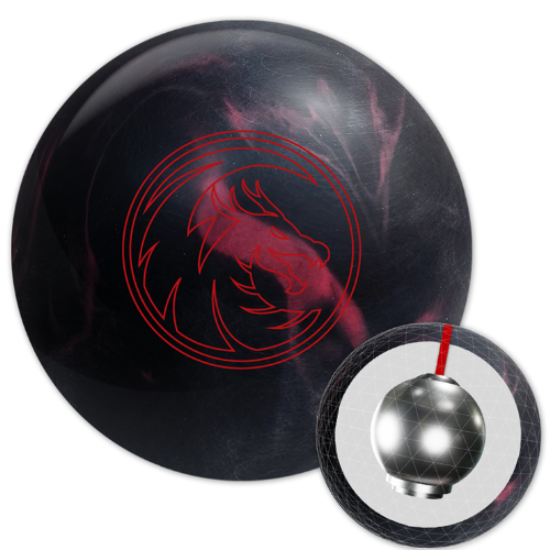 Swag Black Dragon Bowling Ball