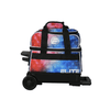 ELITE Basic Single Roller Red/Blue/White Bowling Bag - BowlersParadise.com