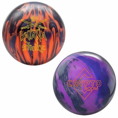 Radical Katana Strike & Crypto Boom Bowling Balls (2 Ball Bundle)