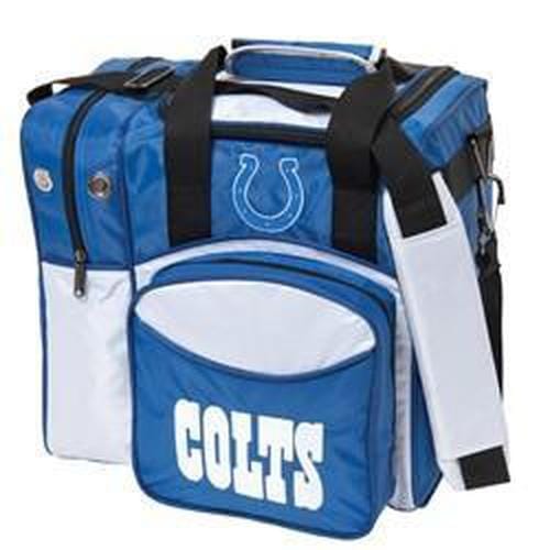 KR Strikeforce NFL Indianapolis Colts 2 Ball Roller Bowling Bag