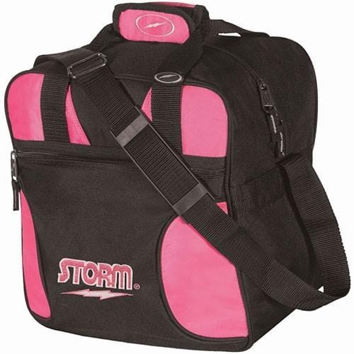 Moxy Strike Single Tote Bowling Bag- Pink/Black