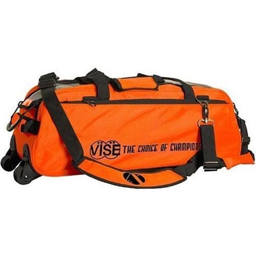 Vise 3 Ball Add-On Shoe Bag - Orange Bowling Bag